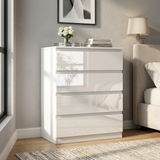 Soho 2 Door Wardrobe, 4 Drawer Chest & Bedside Tables 4 Piece Bedroom Set