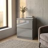 Soho 2 Door Wardrobe, 4 Drawer Chest & Bedside Table Bedroom Set