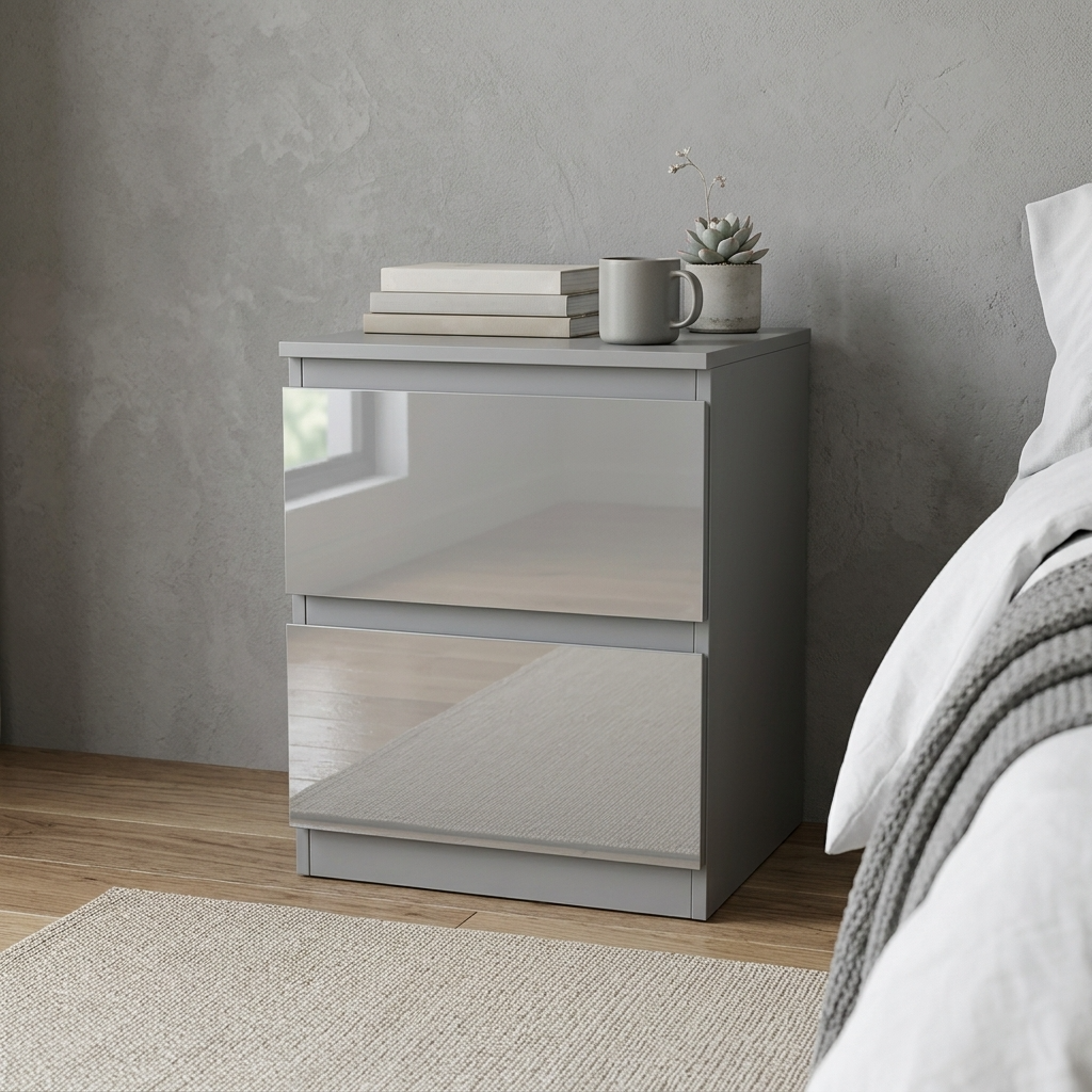 Soho 3 Door Wardrobe, 4 Drawer Chest & Bedside Tables 4 Piece Bedroom Set