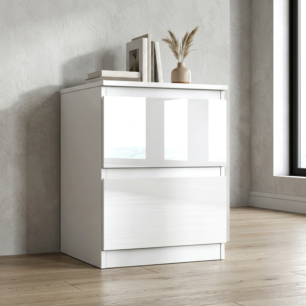 Soho 3 Door Wardrobe, 5 Drawer Chest & Bedside Tables 4 Piece Bedroom Set