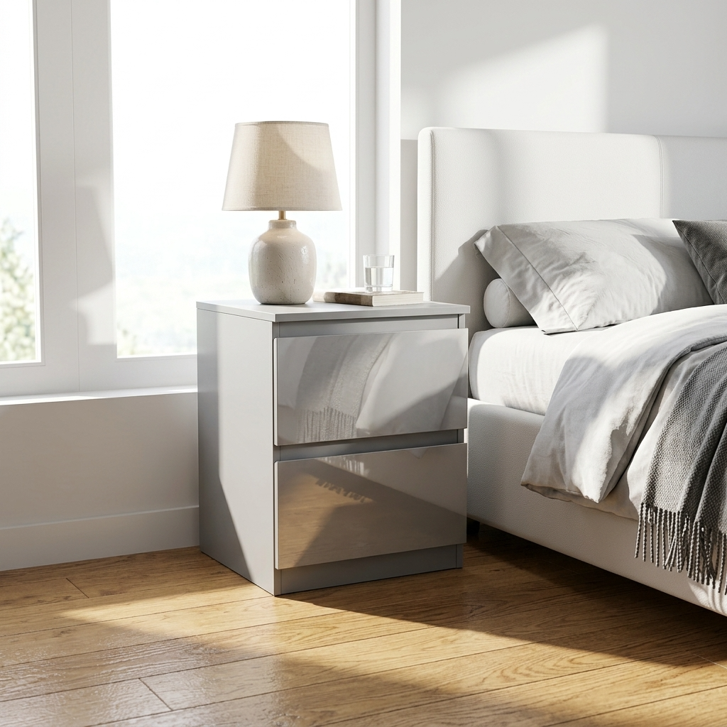 Soho 3 Door Wardrobe, 4 Drawer Chest & Bedside Table Bedroom Set