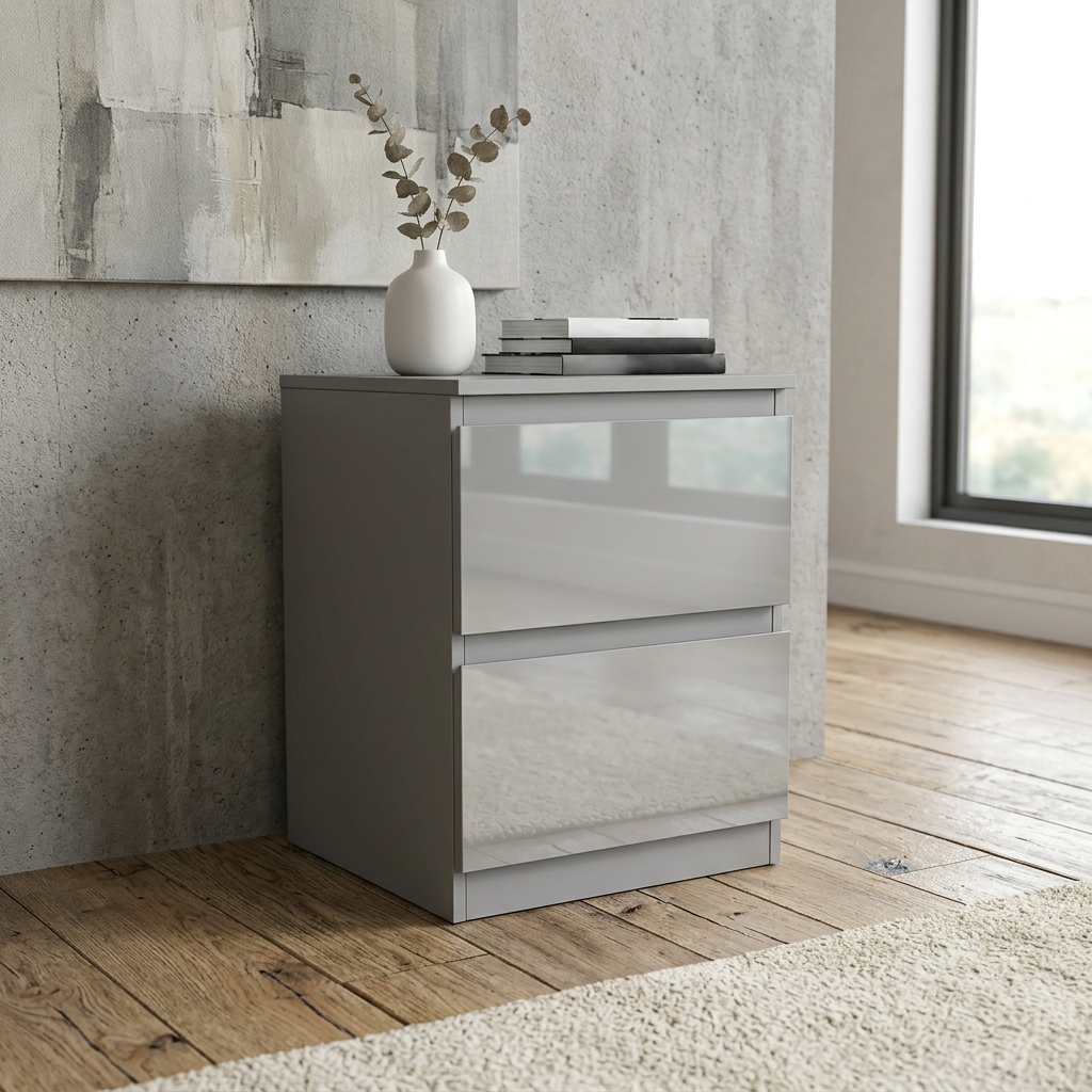Soho 3 Door Wardrobe, 6 Drawer Chest & Bedside Table Bedroom Set