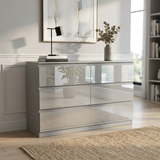 Soho 3 Door Wardrobe, 6 Drawer Chest & Bedside Table Bedroom Set