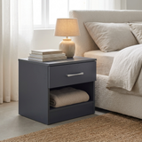 Highbury 3 Drawer Chest of Drawers & 1 Drawer Bedside 3 Piece Bedroom Set