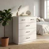 Paddington 3+2 Drawer Chest 3 Piece Bedroom Set
