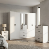 Paddington 3+2 Drawer Chest 3 Piece Bedroom Set