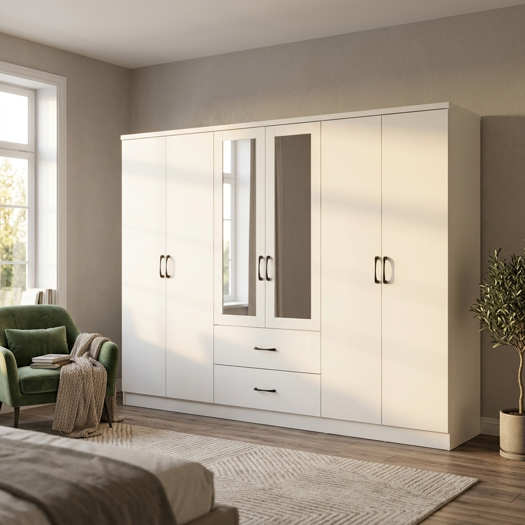 Paddington 3+2 Drawer Chest 3 Piece Bedroom Set