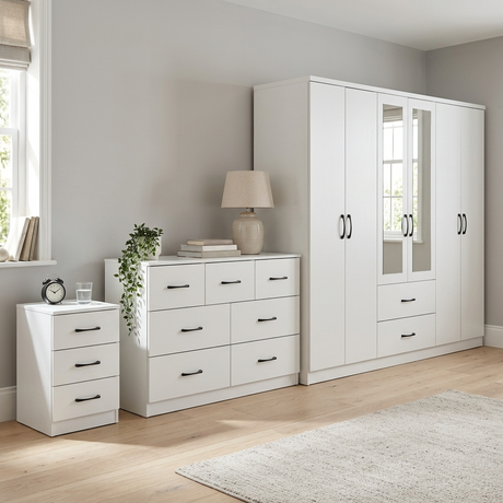 Paddington 7 Drawer Chest 3 Piece Bedroom Set
