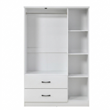 Paddington 3 Door 2 Drawer Mirrored Wardrobe