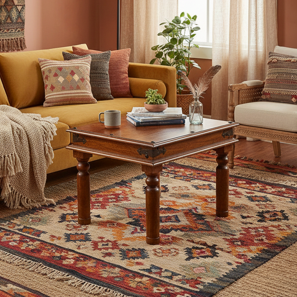 Denali 45cm Thacket Square Coffee Table