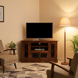 Denali 2 Door 2 Drawer Corner TV Unit