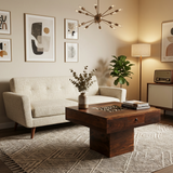 Denali 60cm Square Pebble Coffee Table
