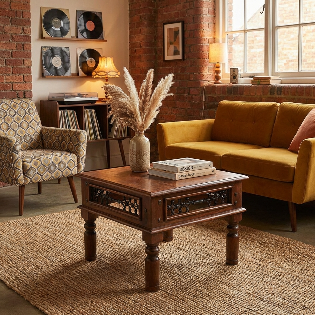 Denali 60cm Square Coffee Table