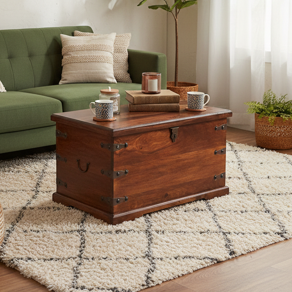 Denali Coffee Table Trunk Box – Own Furniture