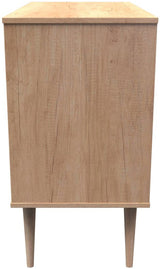 Shanghai 3 Drawer Chest with Wood Legs