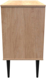 Shanghai 3 Drawer Chest with Black Legs