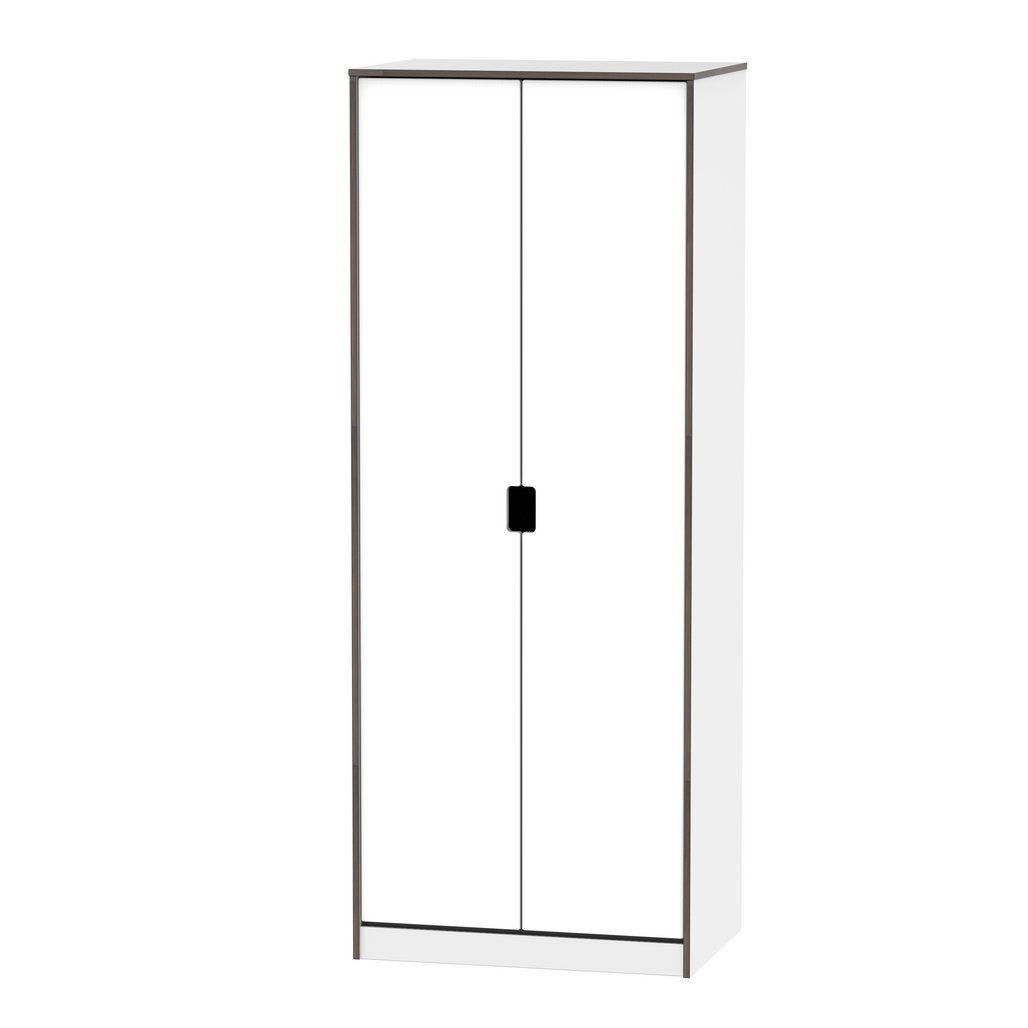 Shanghai 2 Door Tall Double Wardrobe