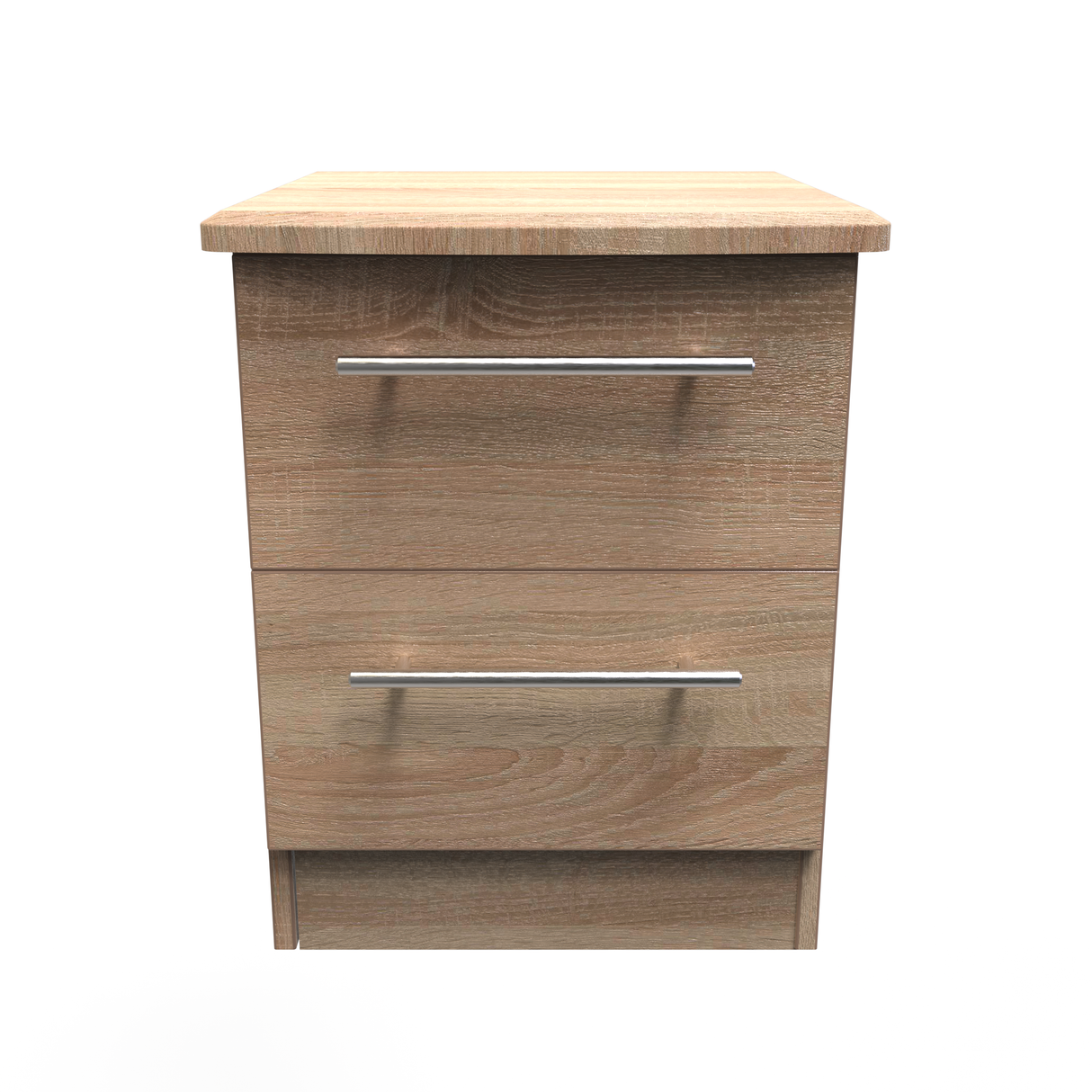 Sherwood 2 Drawer Bedside Cabinet