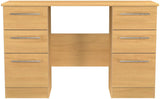 Sherwood 6 Drawer Double Pedestal Kneehole Desk