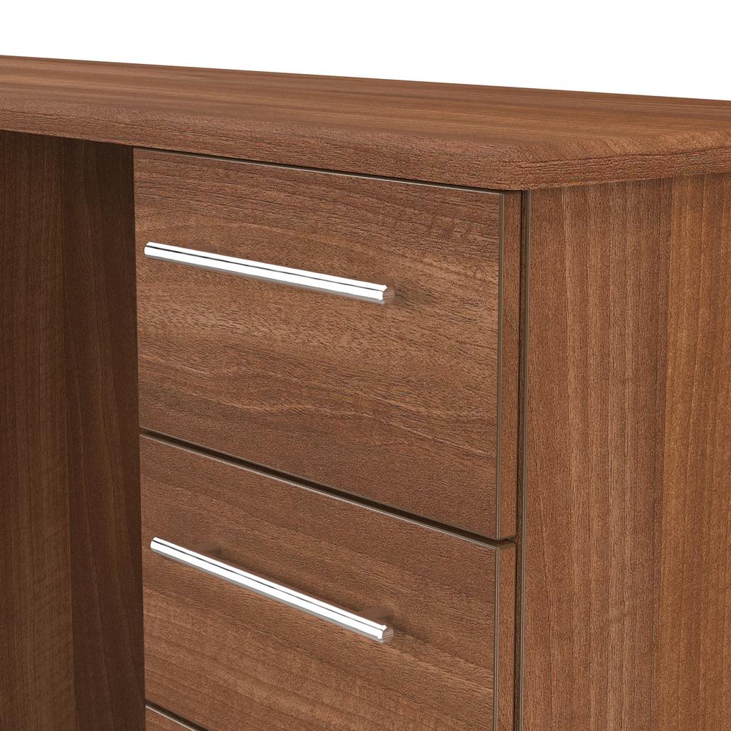 Sherwood 6 Drawer Double Pedestal Kneehole Desk