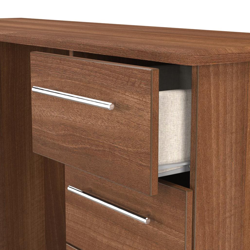 Sherwood 6 Drawer Double Pedestal Kneehole Desk