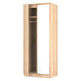 Sherwood Bardolino 2 Door Mirrored Wardrobe