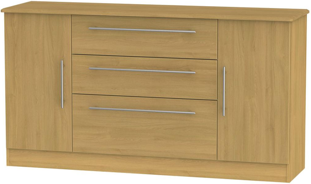 Sherwood Wide 2 Door 3 Drawer Sideboard