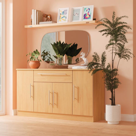 Sherwood Wide 4 Door 1 Drawer Sideboard