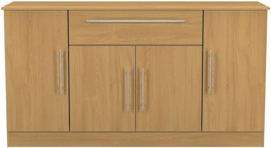 Sherwood Wide 4 Door 1 Drawer Sideboard