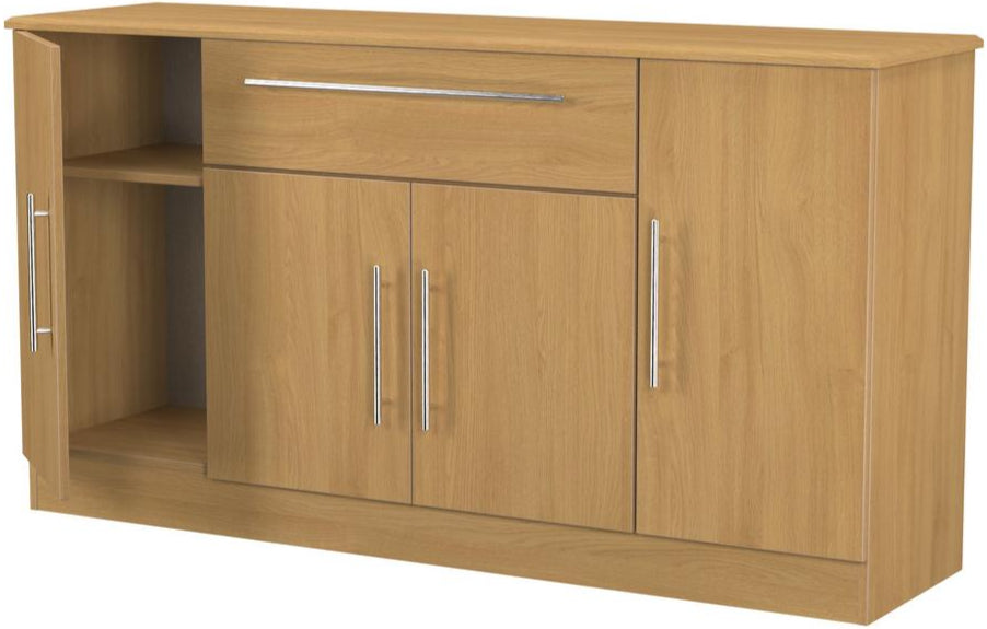 Sherwood Wide 4 Door 1 Drawer Sideboard