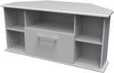 Sherwood Corner 1 Drawer TV Unit with Open Shelving