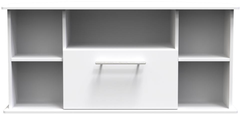 Sherwood Corner 1 Drawer TV Unit with Open Shelving