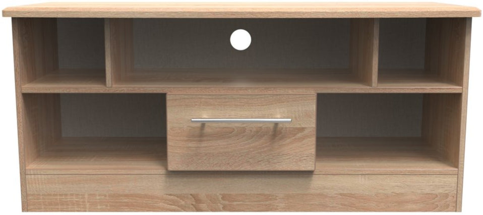 Sherwood 1 Drawer Open Shelf TV Unit