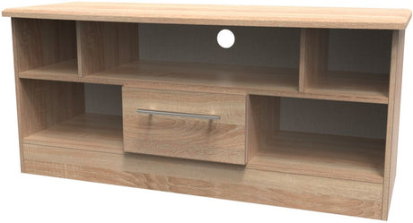 Sherwood 1 Drawer Open Shelf TV Unit