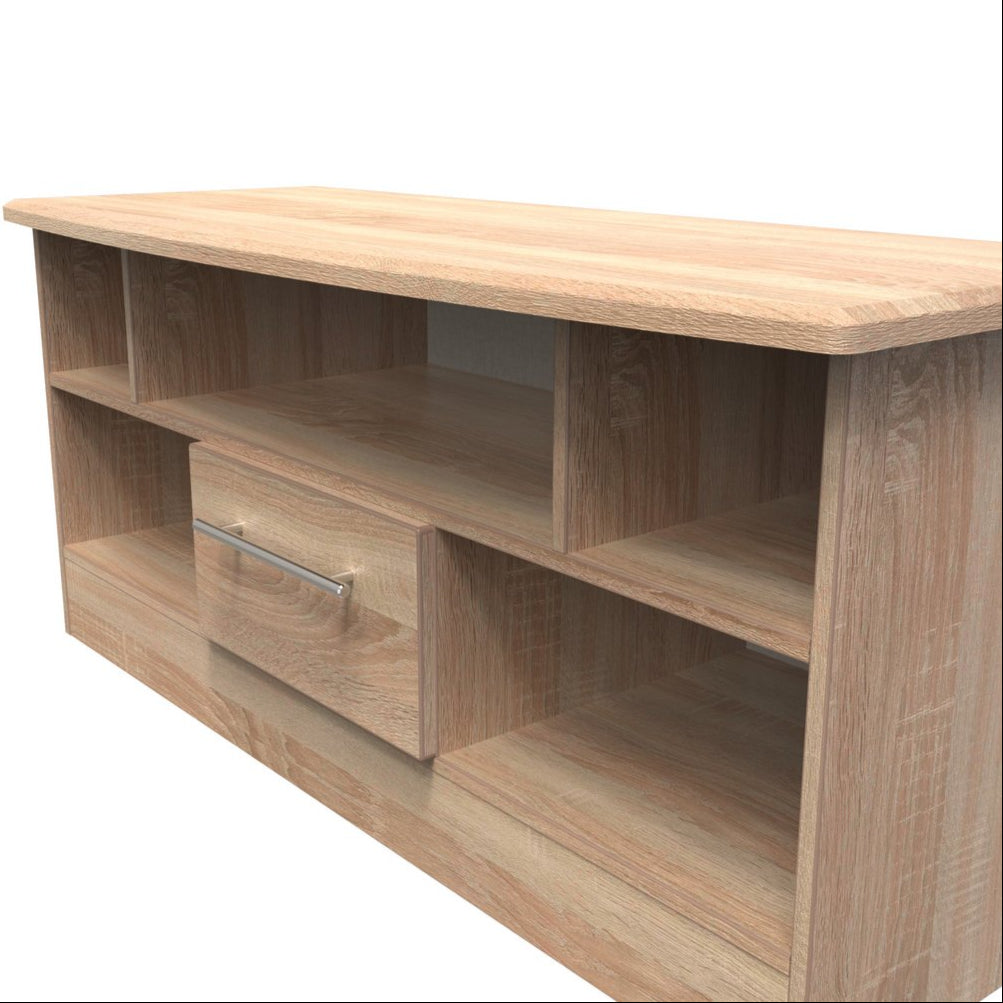 Sherwood 1 Drawer Open Shelf TV Unit