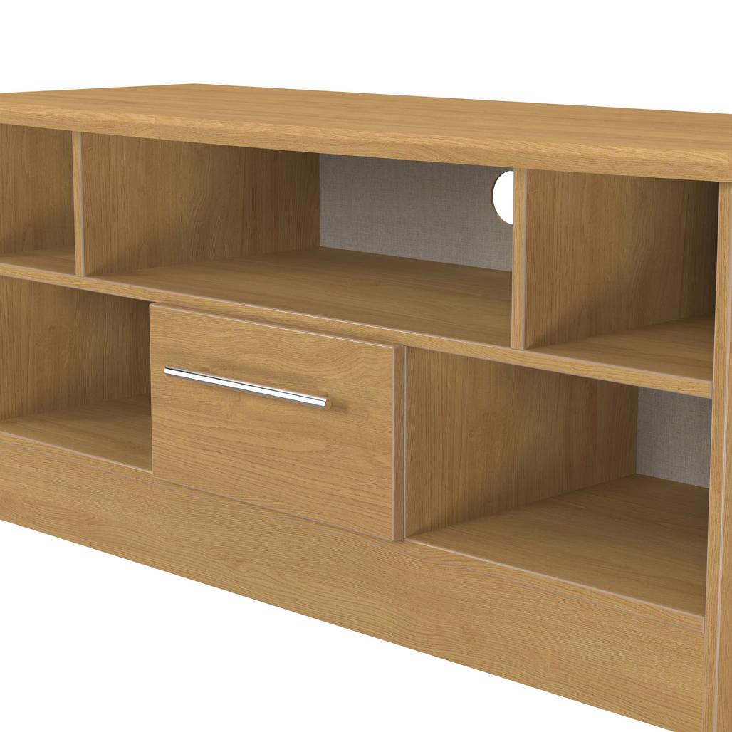 Sherwood 1 Drawer Open Shelf TV Unit