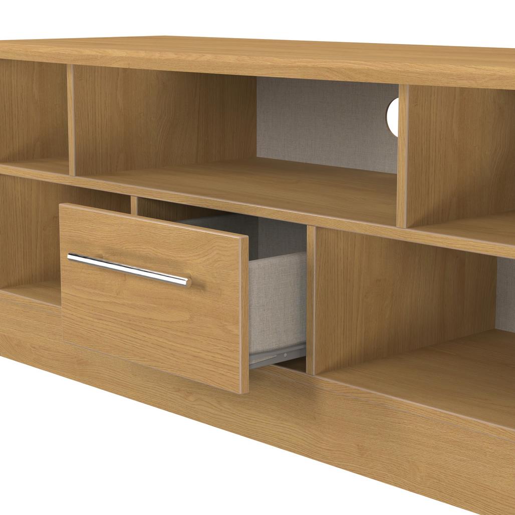 Sherwood 1 Drawer Open Shelf TV Unit