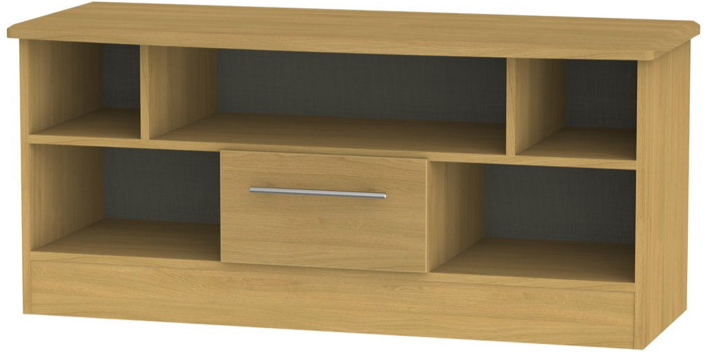 Sherwood 1 Drawer Open Shelf TV Unit