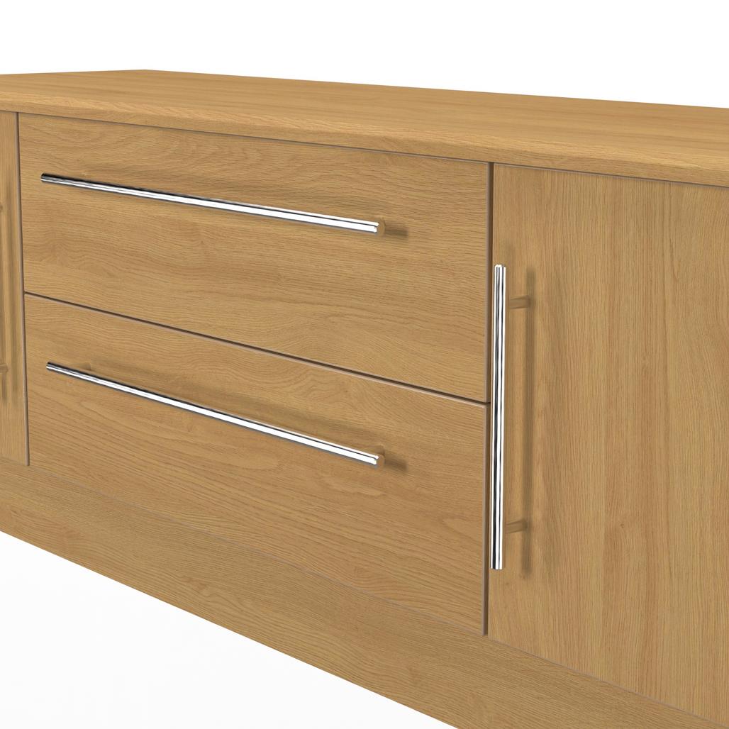 Sherwood Wide 2 Door 2 Drawer TV Unit
