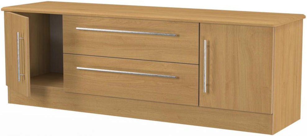 Sherwood Wide 2 Door 2 Drawer TV Unit