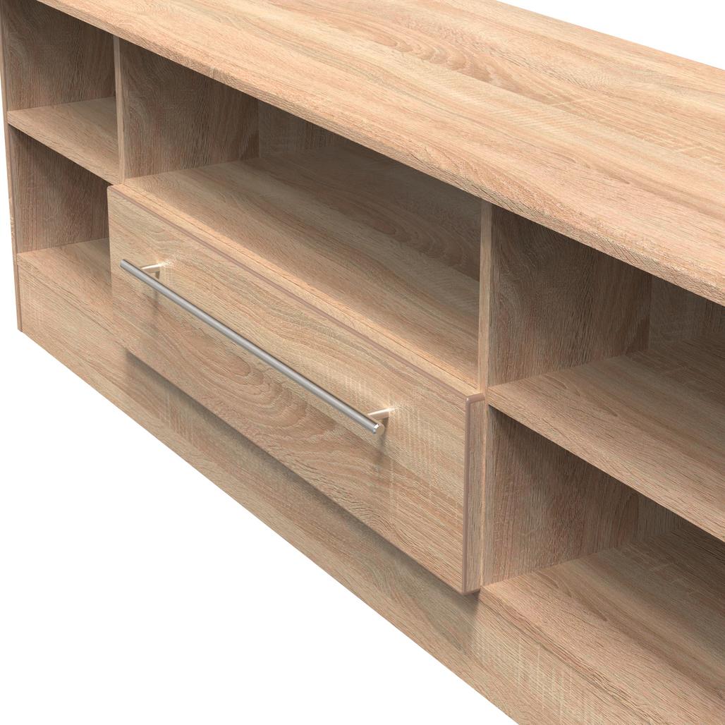 Sherwood Wide 1 Drawer Open Shelf TV Unit