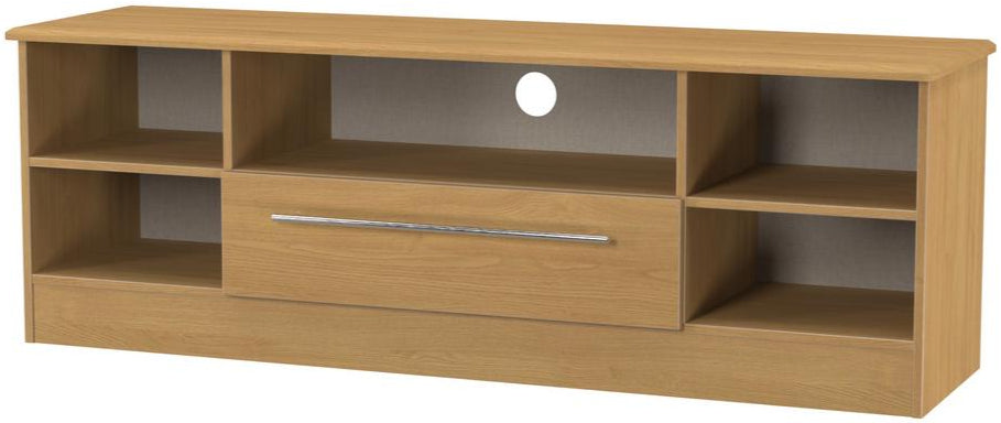 Sherwood Wide 1 Drawer Open Shelf TV Unit