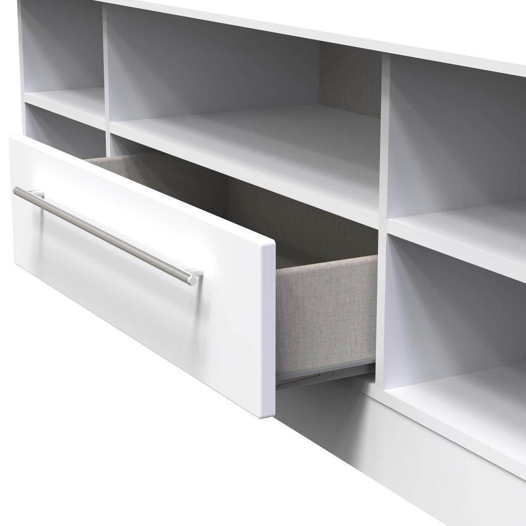 Sherwood Wide 1 Drawer Open Shelf TV Unit