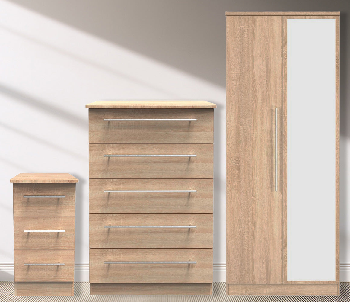 Sherwood 3 Piece Bedroom Set