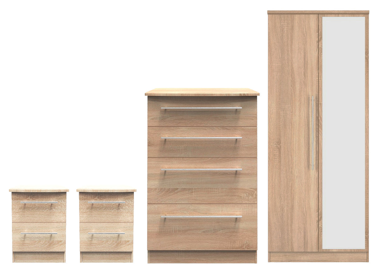 Sherwood 4 Piece Bedroom Set
