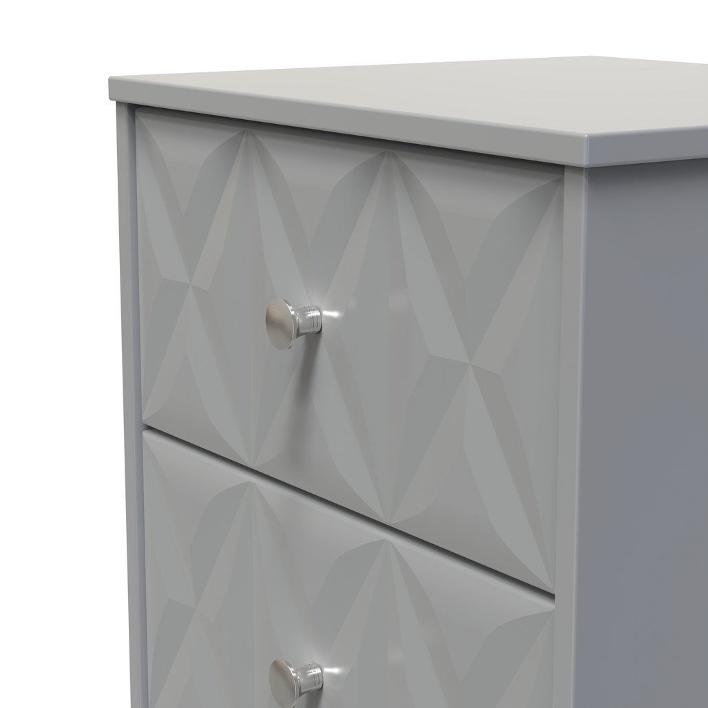 San Jose 3 Drawer Bedside Table