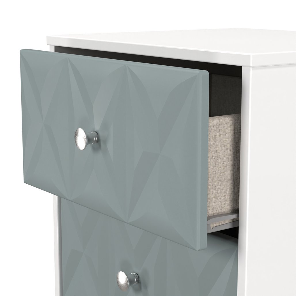 San Jose 3 Drawer Bedside Table