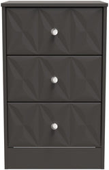 San Jose 3 Drawer Bedside Table
