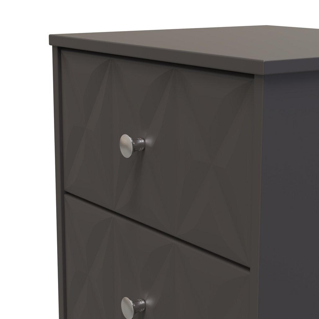 San Jose 3 Drawer Bedside Table
