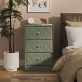 San Jose 3 Drawer Bedside Table